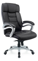 Кресло GK George Premium Black экокожа черная